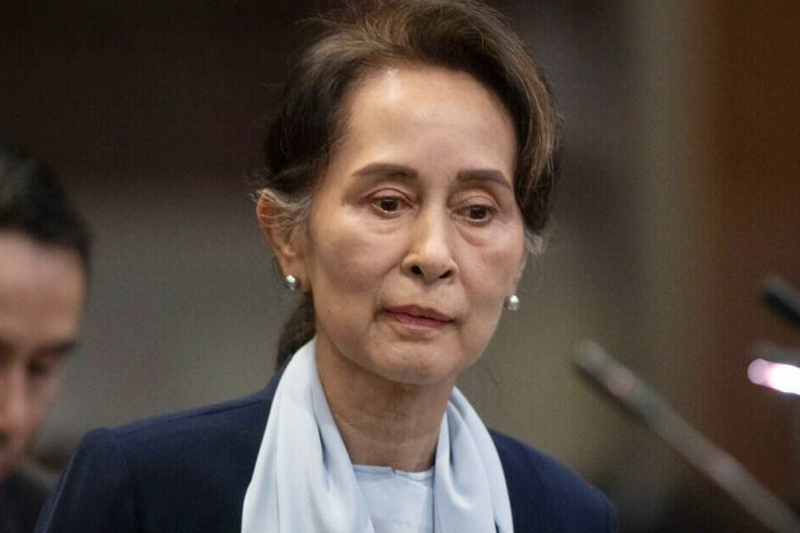 Junta Myanmar Pindahkan Aung San Suu Kyi ke Sel Isolasi