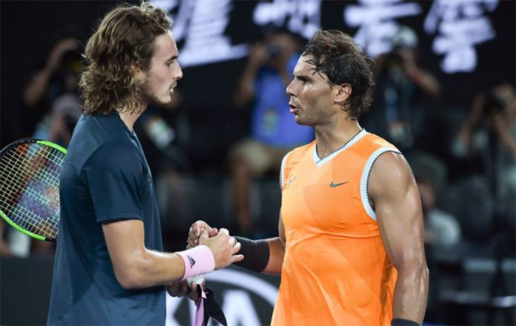 Stefanos Tsitsipas Lempar Pujian untuk Rafael Nadal Jelang Wimbledon 2022