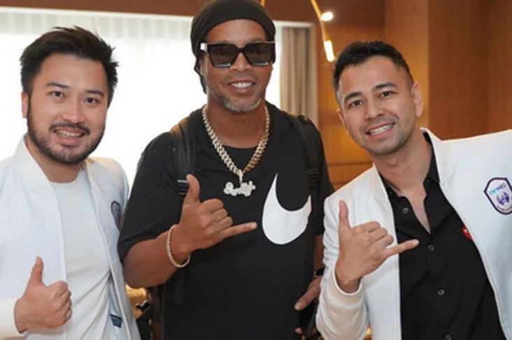 Peluncuran Jersey RANS Nusantara FC, Kenapa Undang Ronaldinho? Begini Alasan Raffi Ahmad