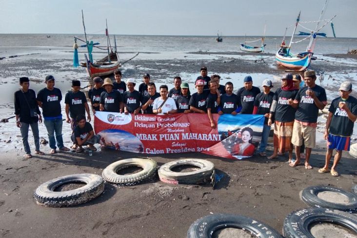 Nelayan Probolinggo Deklarasikan Dukungan Puan Capres 2024