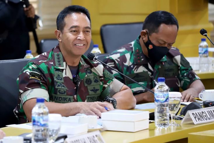 Daftar Lengkap 180 Perwira TNI yang Dimutasi Jenderal Andika