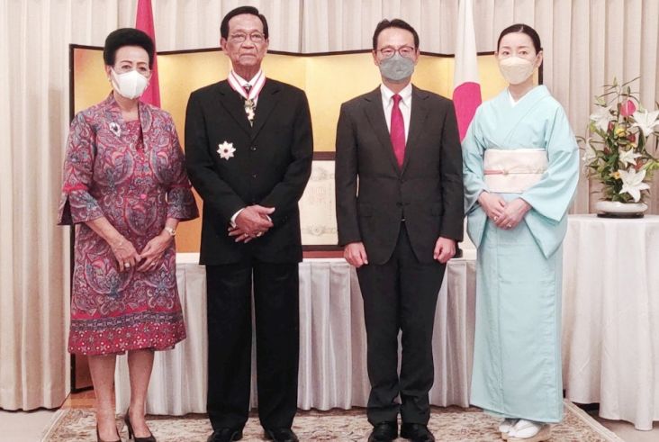 Pemerintah Jepang Anugerahi Bintang Jasa kepada Sri Sultan Hamengku Buwono