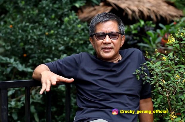 Rocky Gerung: Dukungan Sunny Tanuwidjaja Jebakan untuk Tenggelamkan Anies