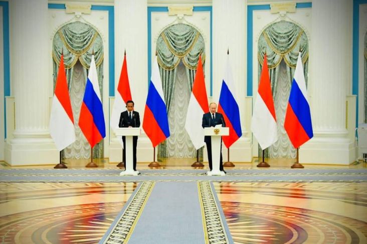 Bertemu Putin, Jokowi: Indonesia Siap Menjembatani Komunikasi Rusia-Ukraina