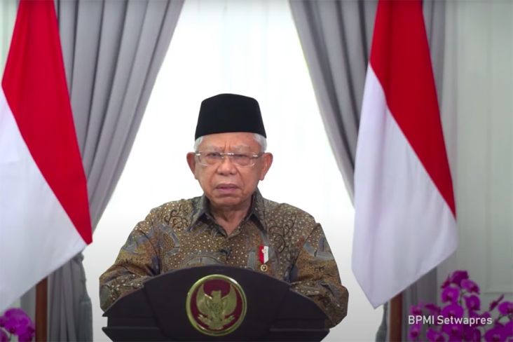 Indonesia Kelilit Utang Rp7.000 Triliun, Ma’ruf Amin: Tidak Merusak Kedaulatan Negara