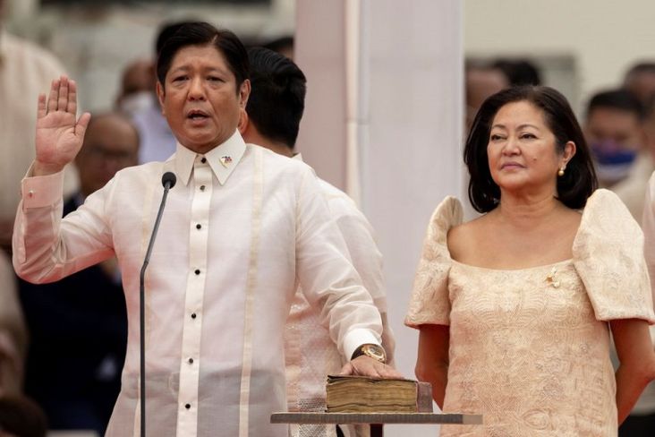 Putra Diktator Marcos Dilantik sebagai Presiden Filipina, Puji Rezim Ayahnya