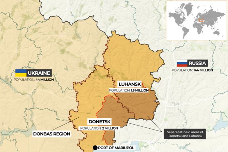 Suriah Akui Republik Separatis Pro-Rusia di Ukraina Timur