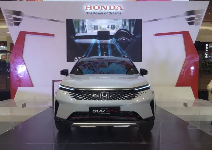 Mendekati GIIAS 2022, Honda SUV RS Tampil di Kota Medan