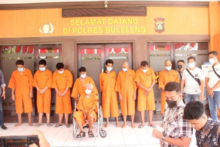Polisi Tetapkan 9 Tersangka Kasus Pembakar Rumah Warga di Buleleng Bali