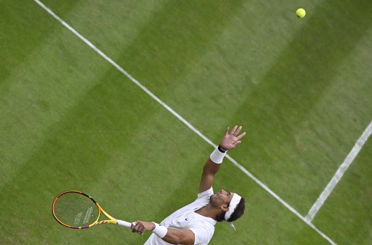 Hasil Wimbledon 2022: Lolos Babak 3, Rafael Nadal: Saya Banyak Kesalahan