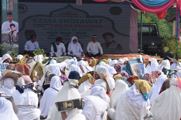 Ribuan Warga Sumsel Doakan Ganjar Pranowo Jadi Presiden