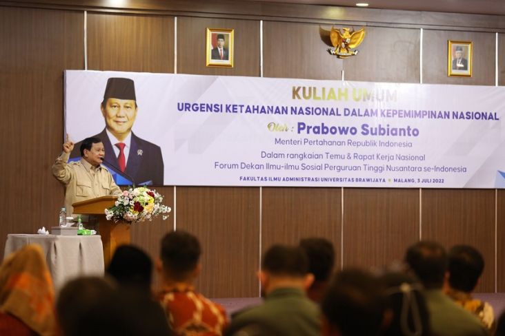 Bicara di Universitas Brawijaya, Prabowo: Sebuah Bangsa Tidak Bisa Digerakkan Satu Orang Saja, Perlu Berbagai Kalangan