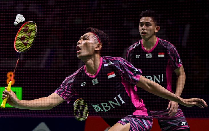 Dikalahkan Ganda Jepang, Fajar/Rian Runner Up Malaysia Open 2022