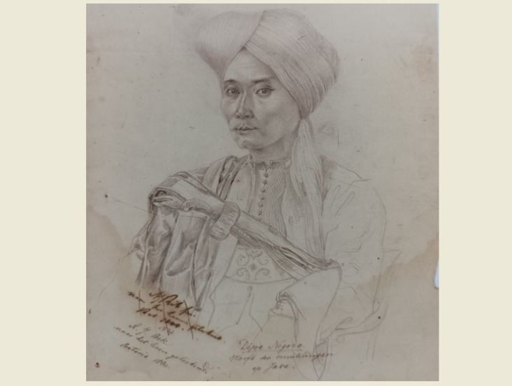 Sejarah Lukisan Hidup Pangeran Diponegoro, Separuh Badan Dibuat di Batavia