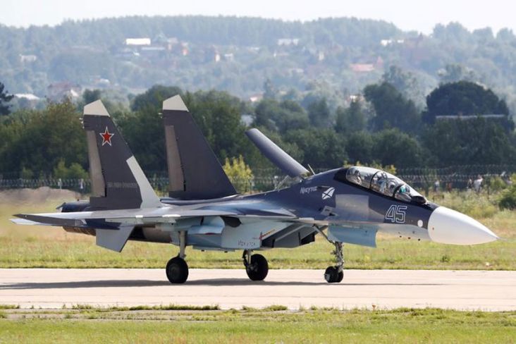 Spesifikasi Su-30, Jet Tempur Rusia yang Diduga Jatuhkan Bom Fosfor di Ukraina