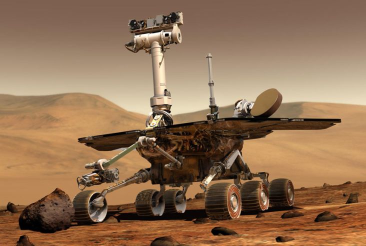 Sensor Angin Penjelajah Mars Rusak Dihantam Kerikil
