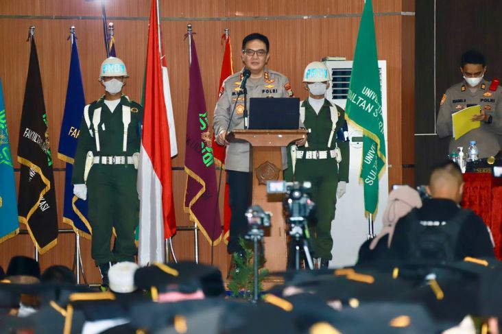 Orasi Ilmiah, Kapolda Riau Paparkan Pentingnya Membangun Stabilitas Keamanan dan Pemulihan Ekonomi