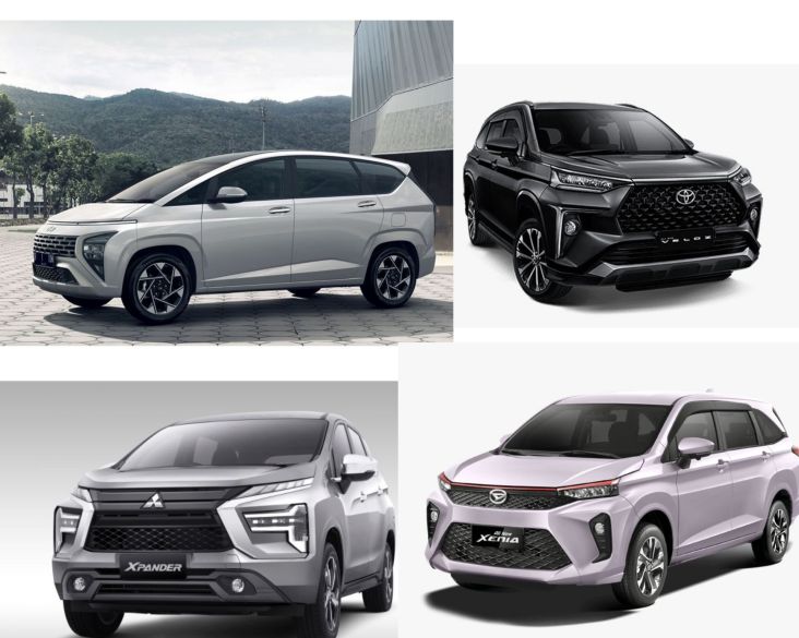 Perbandingan Harga Lengkap, Hyundai STARGAZER, Xpander, Avanza-Veloz, dan Xenia