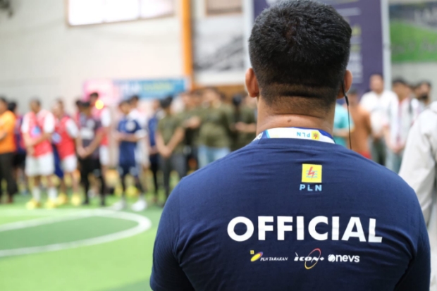 PLN UP3 Makassar Selatan Gelar Kompetisi Futsal antar Instansi