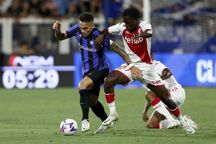 Hasil Inter Milan vs AS Monaco: Tercipta 4 Gol, Golovin Cetak Gol