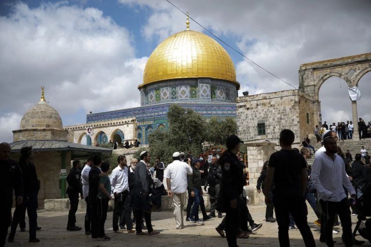 Pemukim Ilegal Yahudi Serbu Kompleks Masjid Al-Aqsa