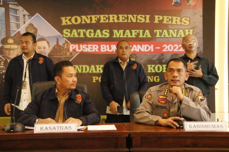 Polda Jateng Tetapkan 12 Tersangka Kasus Mafia Tanah