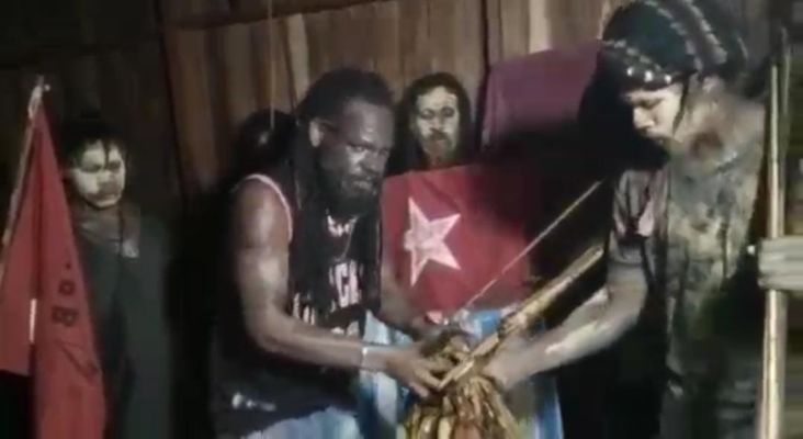 Biadab! KKB Rilis Video Pembunuhan Sadis Penambang Emas di Korowai Papua