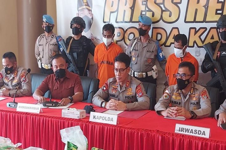 Polda Kaltara Gagalkan Penyelundupan Sabu dari Malaysia Seberat 47 Kg