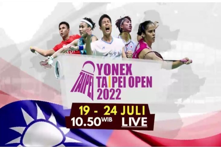 LIVE di iNews! Semifinal Taipei Open 2022