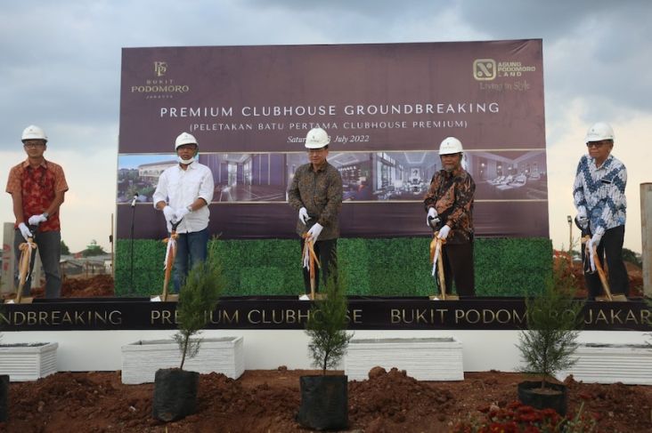 Groundbreaking Premium Club House, APL: Bukti Komitmen dan Keseriusan Kami Bangun Bukit Podomoro Jakarta