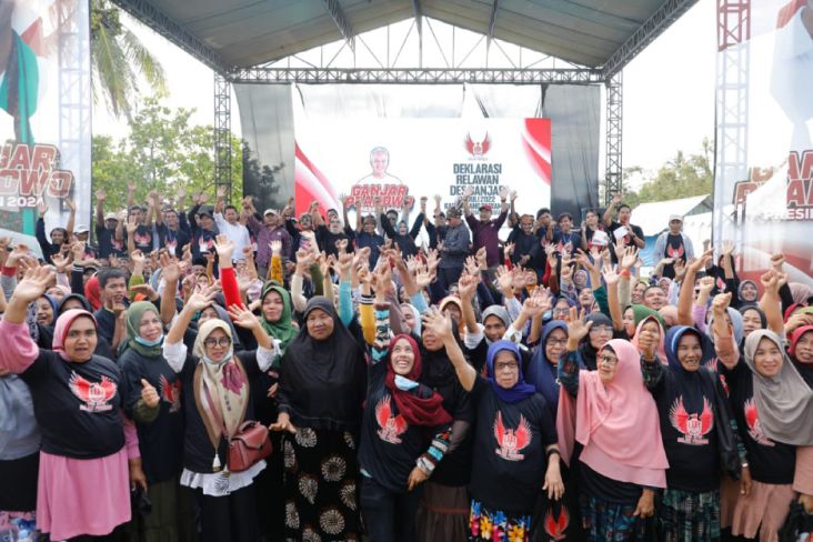 Dukung Ganjar Presiden 2024, Warga Desa Sumbar Yakin Indonesia Jaya