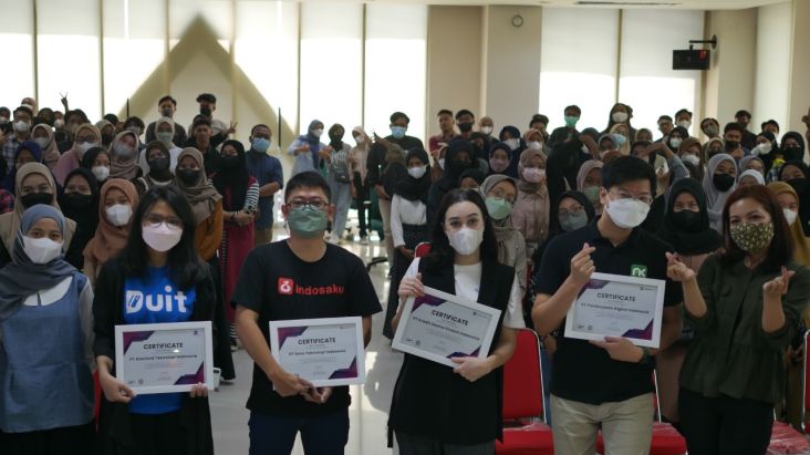 PinjamDuit dan Indosaku Ajak Mahasiswa di Surabaya Kenali Pinjol Ilegal