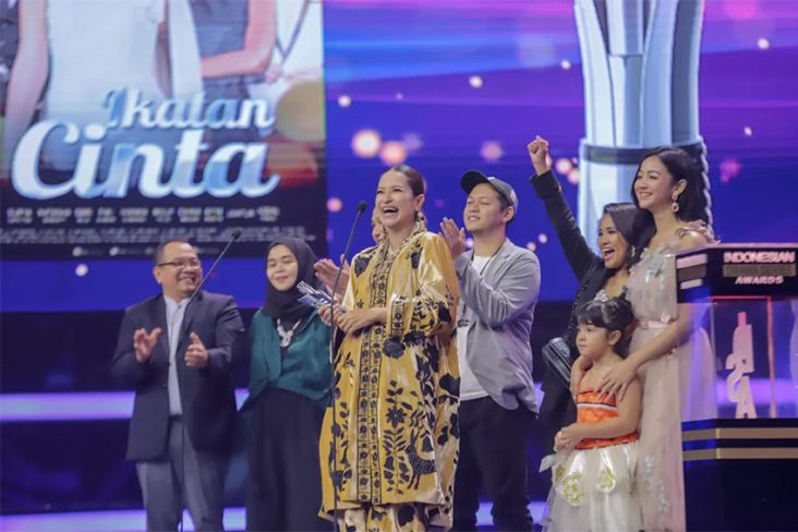 Ikatan Cinta Sabet Piala Program Drama Series Terfavorit di Ajang IDSA 2022