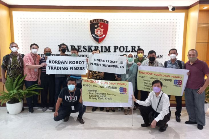 Serahkan Bukti Baru, Korban Investasi Bodong Fin888 Berharap Polisi Gerak Cepat