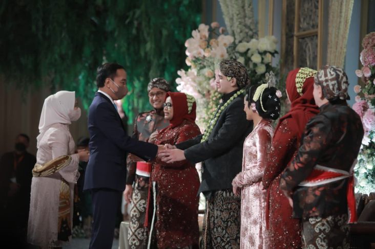 Dihadiri Presiden Jokowi dan Ibu Iriana, Ini Sederet Pejabat di Resepsi Tia-Ali