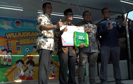 Mobil Edukasi ‘Wujudkan Indonesia Bebas Dengue’ Hadir di Cirebon