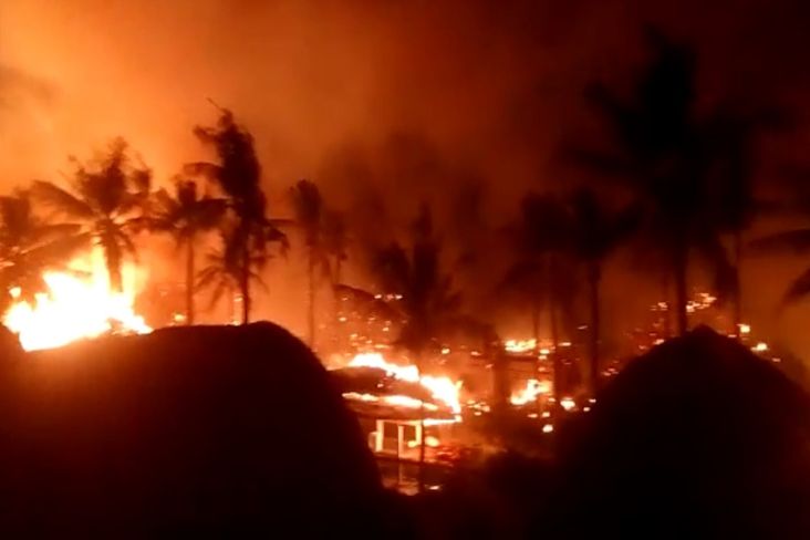 Hotel Mewah di Gili Trawangan Terbakar, Puluhan Kamar Ludes