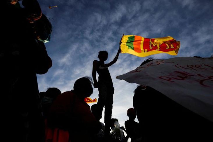 Polisi Sri Lanka Tangkap Pria yang Curi 2 Bendera dari Istana Presiden