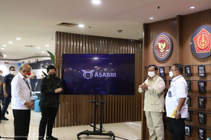 Prabowo Ceritakan Pengalaman Rumuskan Strategi Berbenah ASABRI