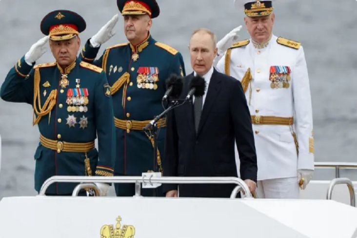 Diteken Putin, Doktrin Baru AL Rusia Nyatakan AS Pesaing Utama