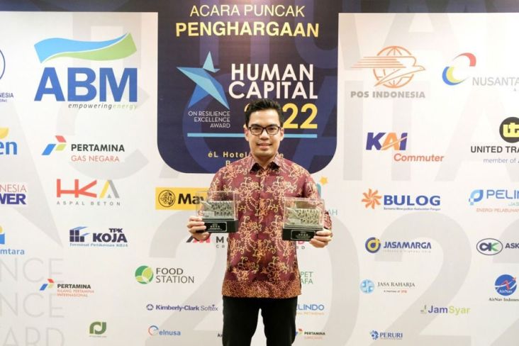 Peruri Borong Penghargaan di Human Capital on Resilience Excellence Award 2022