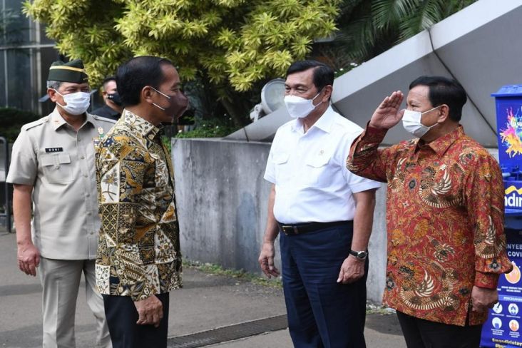 Guyon Prabowo ke Luhut Sang Mantan Senior: Begitu Ketemu, Saya Laporan Situasi Aman