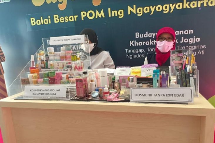 Gawat! Ribuan Kosmetik Mengandung Zat Berbahaya Diedarkan secara Online di Jogja