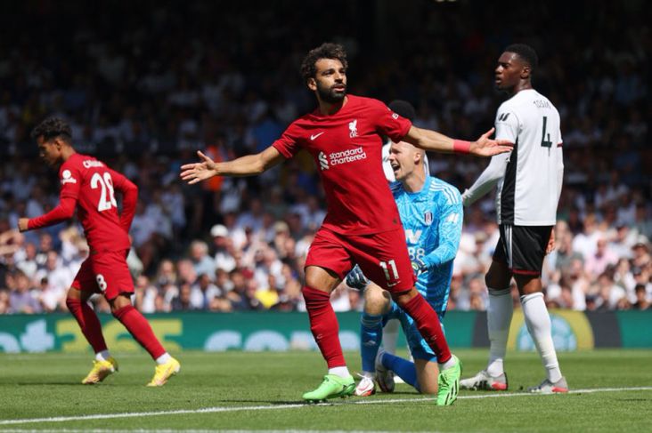 Hasil Fulham vs Liverpool: Mo Salah Selamatkan Wajah The Reds