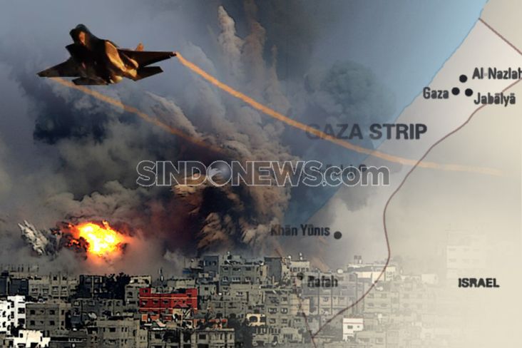 Serangan Udara Israel Berlanjut, Jenderal Iran: Palestina Tidak Sendirian!