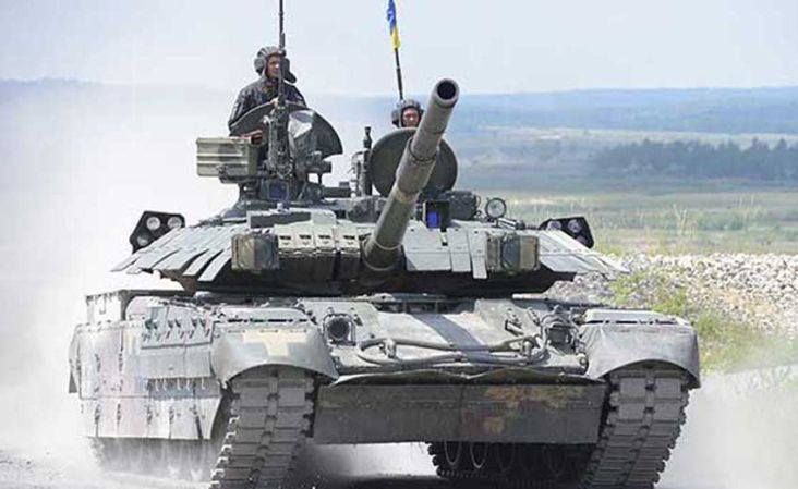 Tank T-84 Oplot yang Langka Muncul di Ukraina, Dipersenjatai Meriam 125 MM dan 46 Peluru