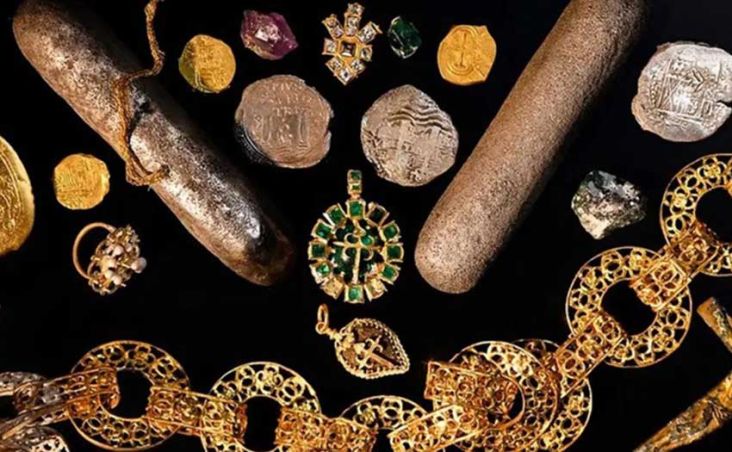 Ribuan Harta Karun Kapal Spanyol Abad Ke-17 Ditemukan di Perairan Bahama