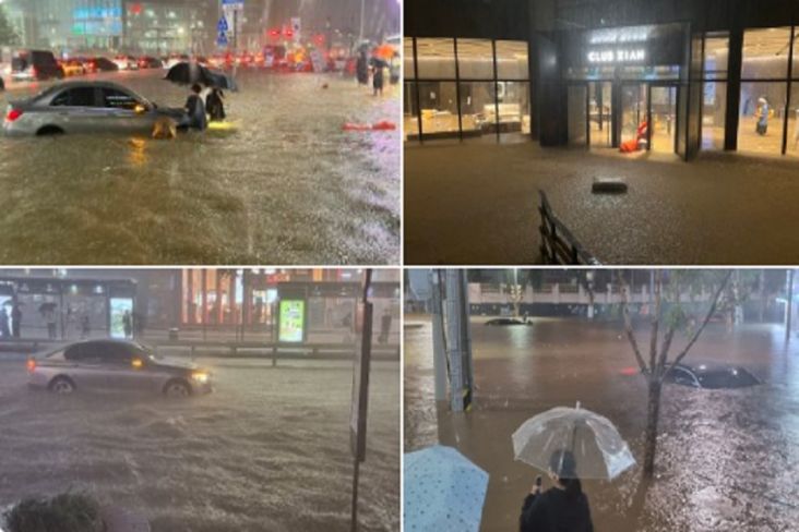 Banjir Besar Terjang Seoul Tewaskan 7 Orang, Tak Ada Korban WNI