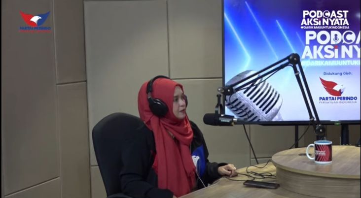 Podcast Aksi Nyata, Laily Fitriyah Satu-satunya Perempuan Pimpin Parpol di Kota Malang