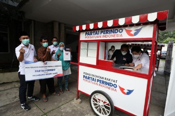 Partai Perindo Melejit, Peneliti: Gerobak dan Kepedulian Menyejahterakan Rakyat Raih Apresiasi Publik